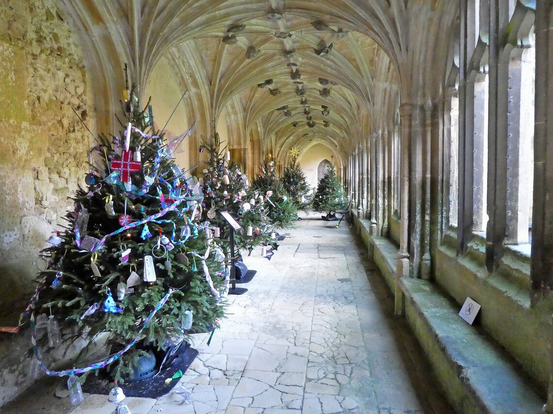 'Lacock Cloisters' - Nigel Jackson