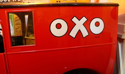 Red Oxo Van