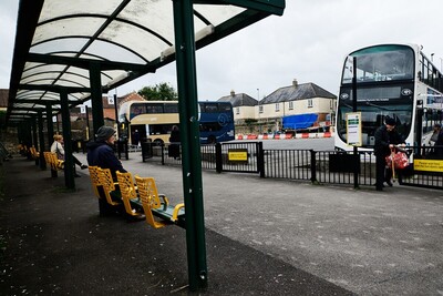 Waiting for the bus