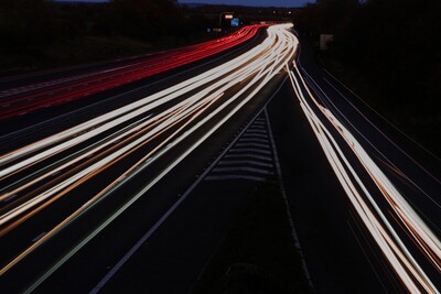 M4 looking east