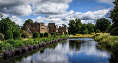 Cloudy Sky at Forde Abbey