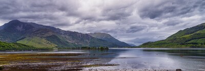 View of Loch Leven Scottish Highlands